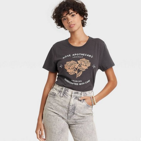 Target Tops - Schitt's Creek Rose Apothecary Graphic T-Shirt Size L